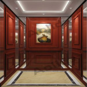 रोज गोल्ड मिरर पैसेंजर लिफ्ट